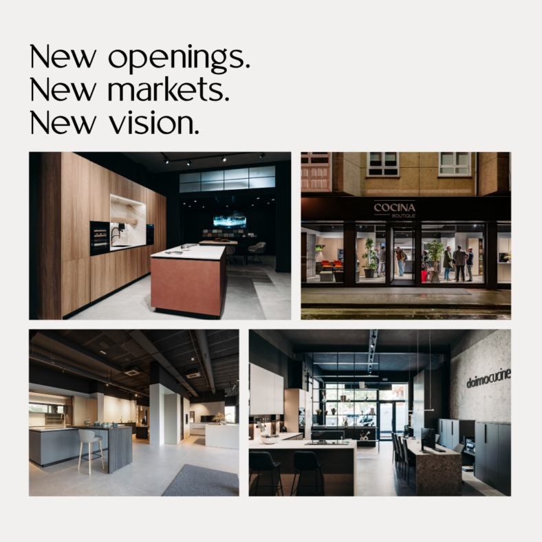 DoimoCucine stores continue to grow across Europe